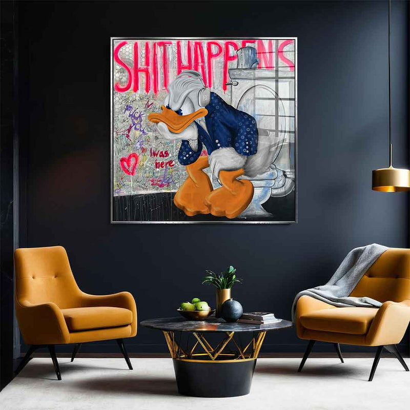 Shit Happens - Acrylglas