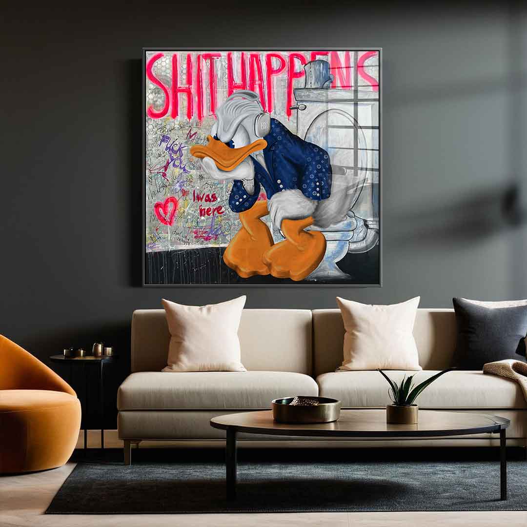 Shit Happens - Acrylglas