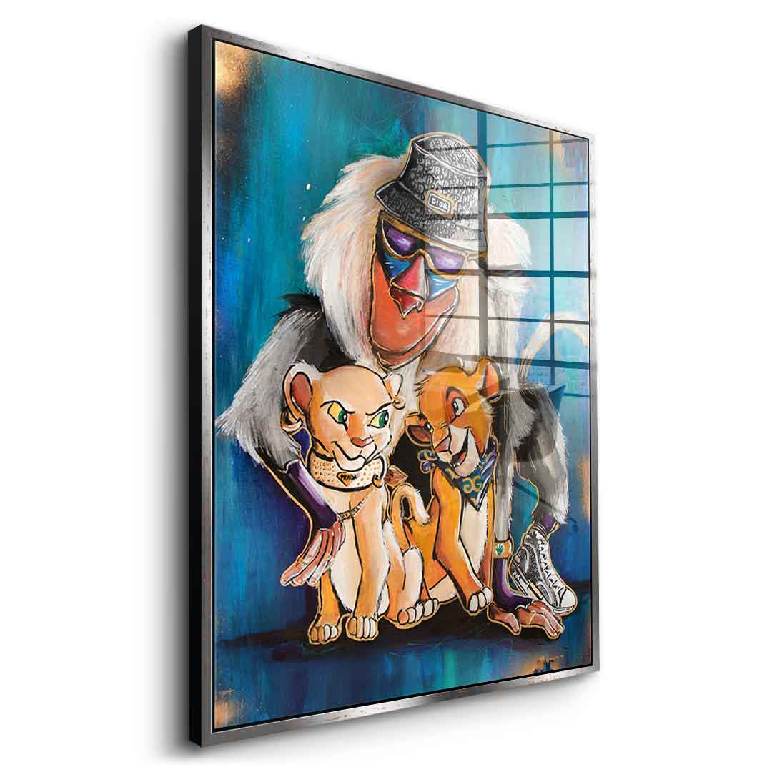 Simba Print - Acrylic glass