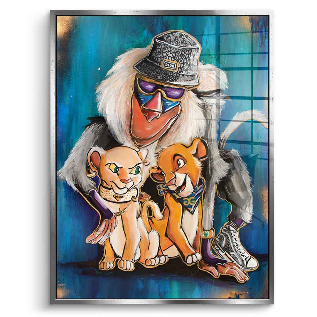 Simba Print - Acrylic glass