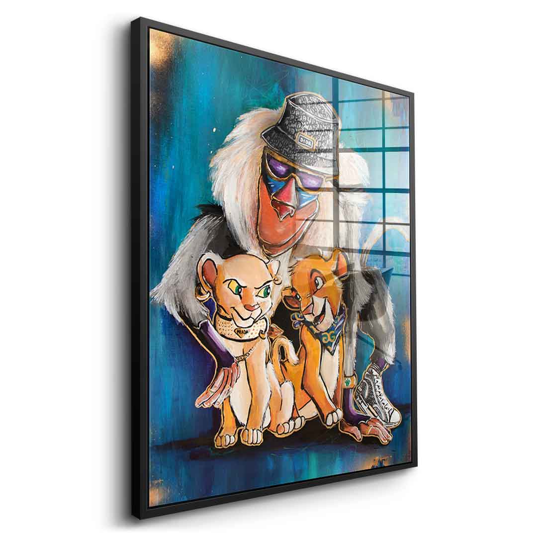 Simba Print - Acrylic glass