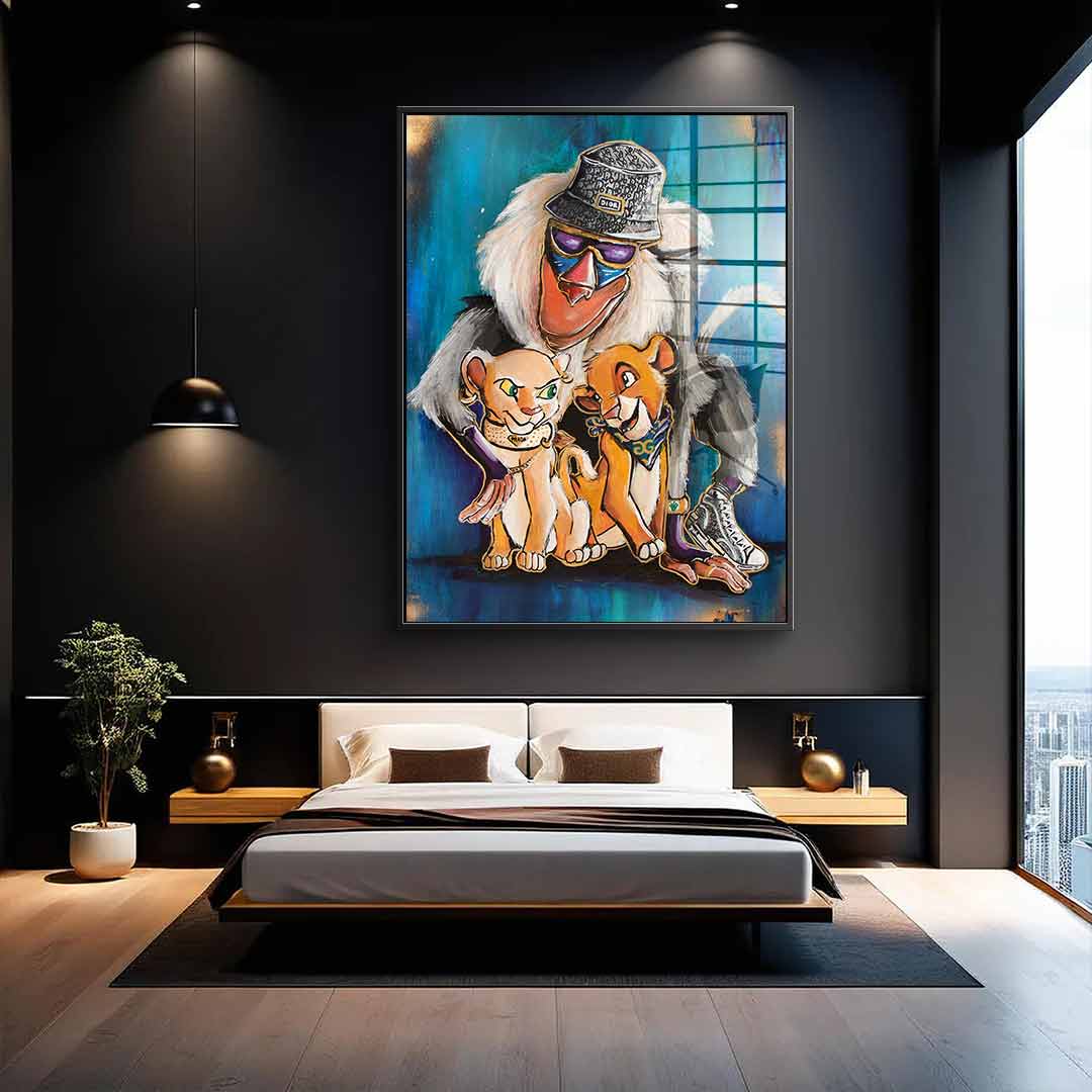Simba Print - Acrylic glass
