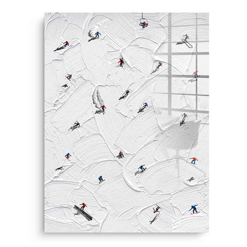 Skis or snowboard - Acrylglas