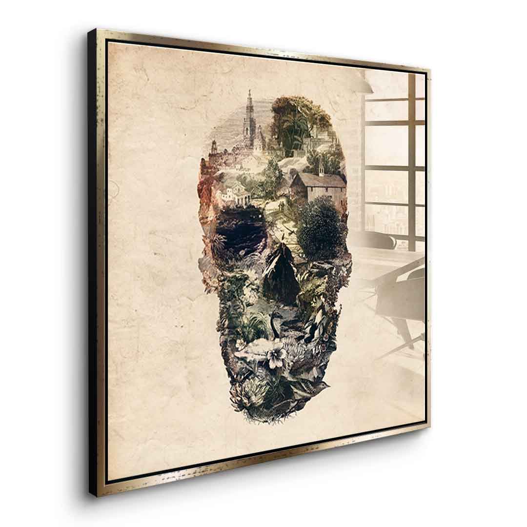 Skull Town - Acrylglas