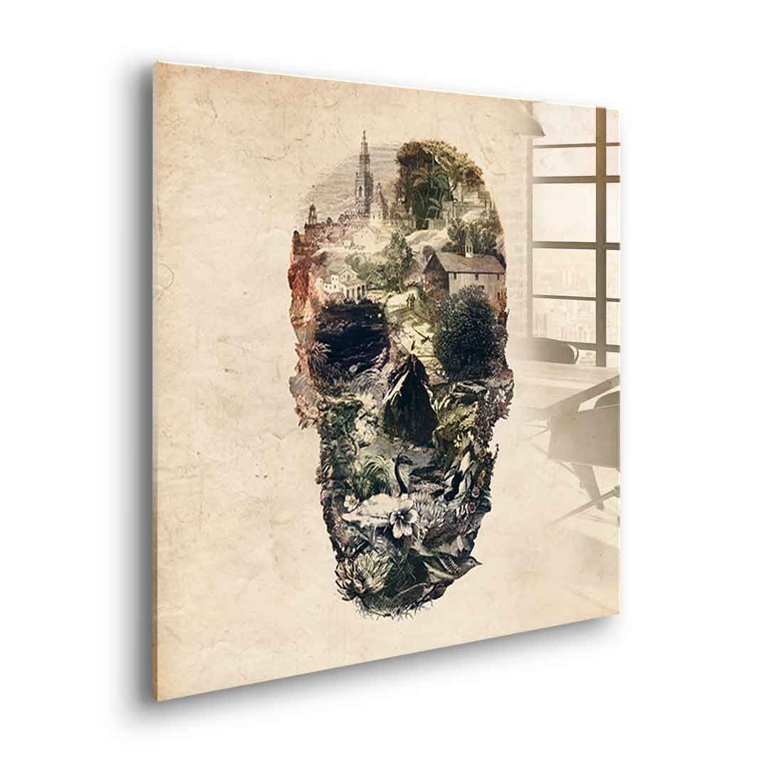 Skull Town - Acrylglas