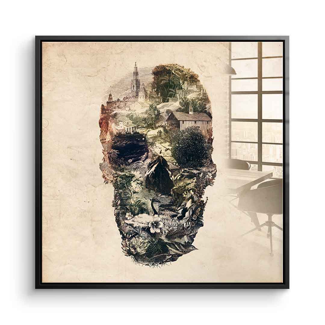 Skull Town - Acrylic glass