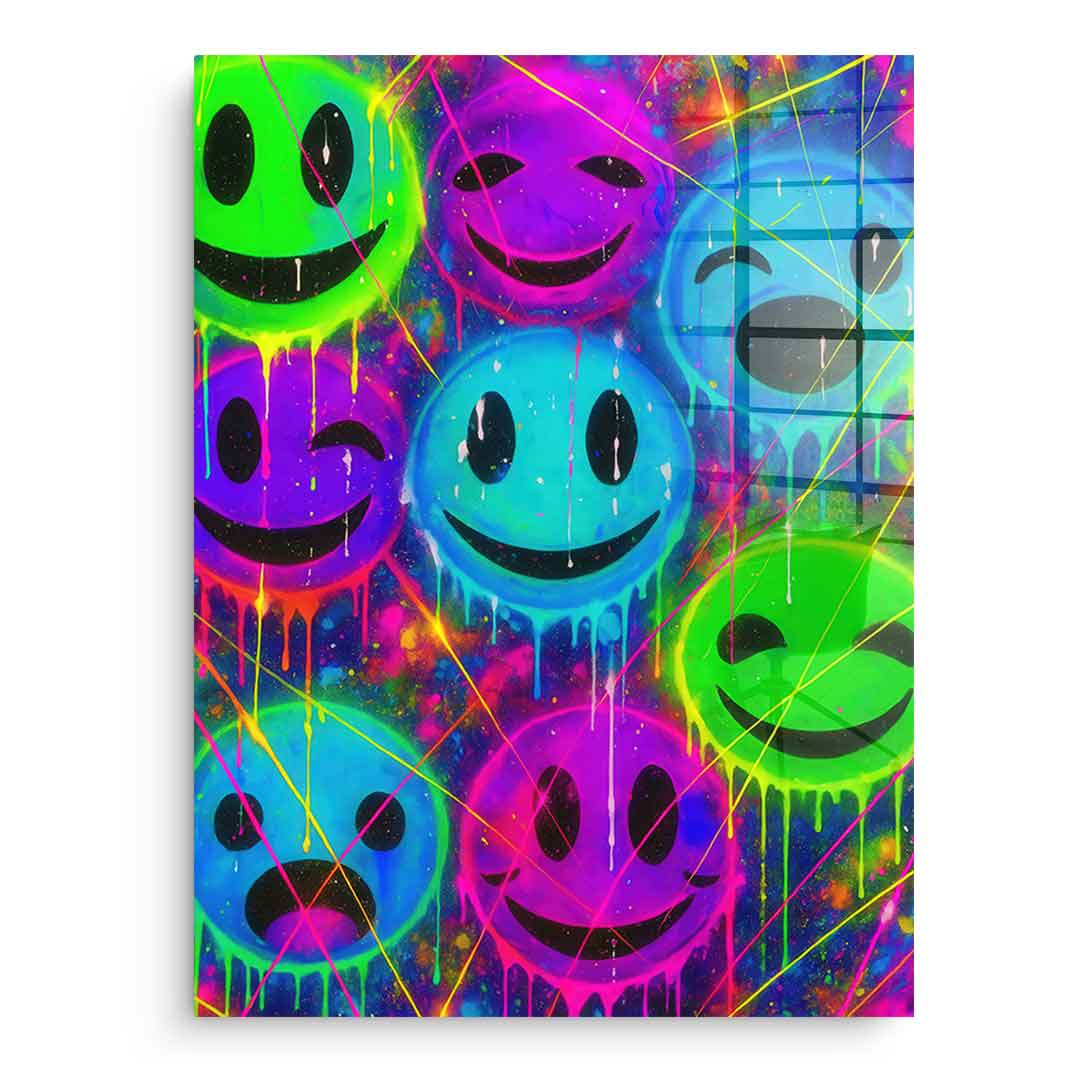Smilies - Acrylglas