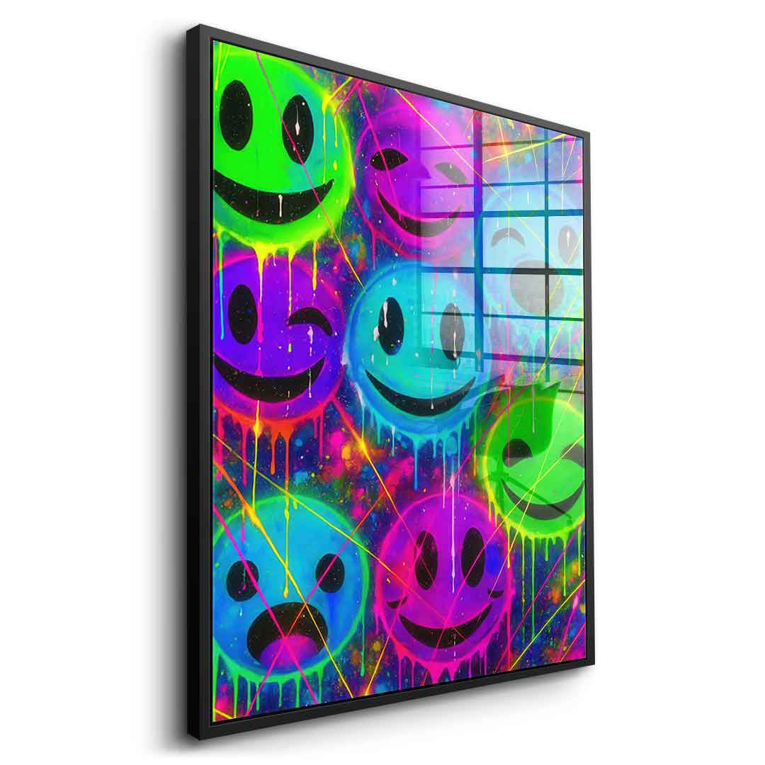 Smilies - Acrylglas