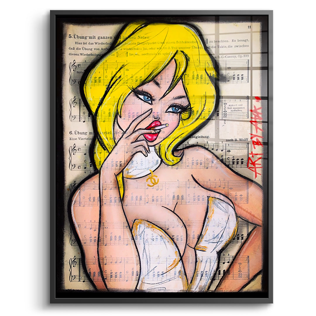 Smoking Hot - Acrylglas