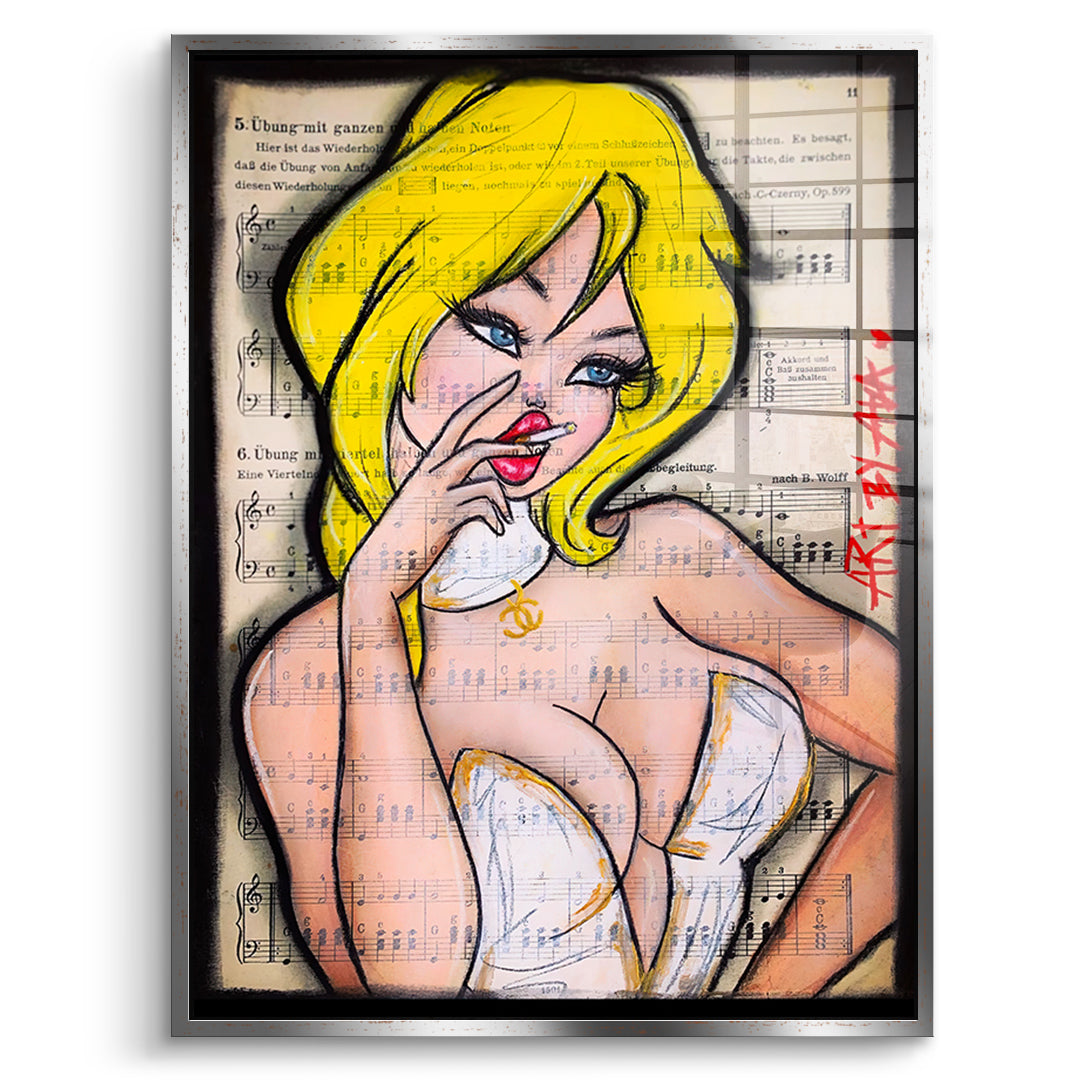Smoking Hot - Acrylic glass