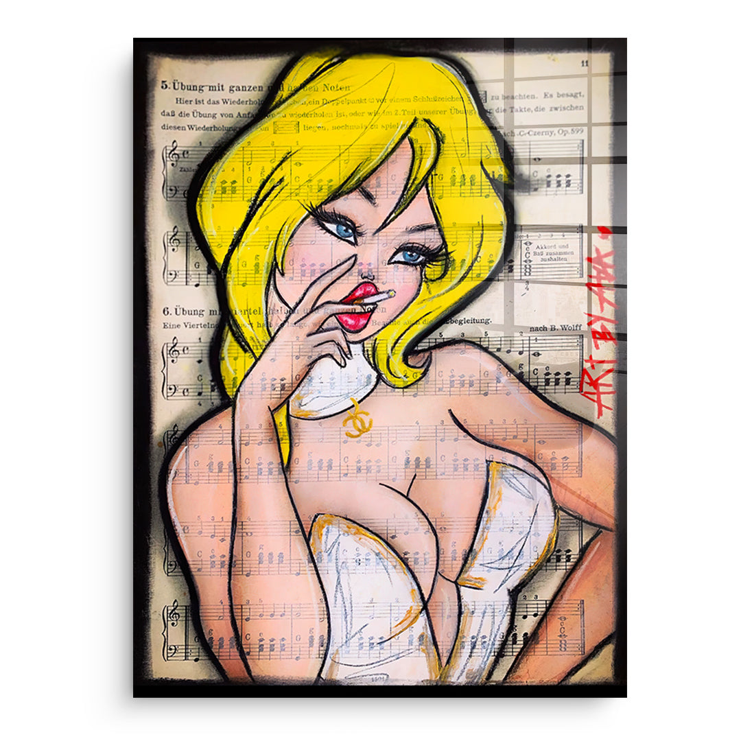 Smoking Hot - acrylic glass