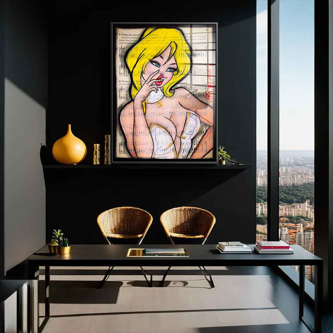 Smoking Hot - Acrylglas