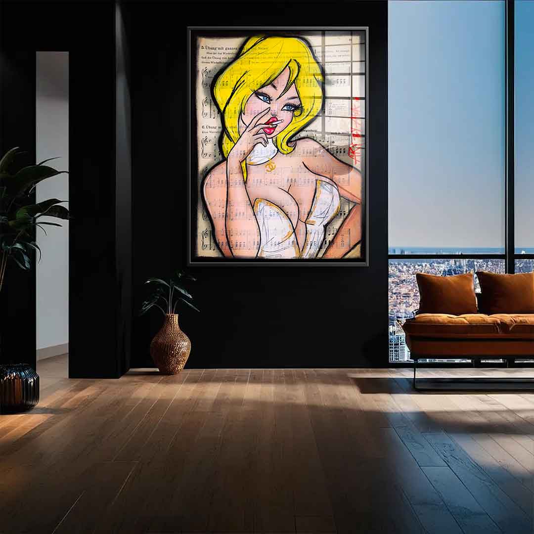 Smoking Hot - Acrylglas