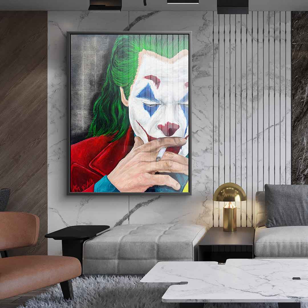 Smoking Joker - Acrylglas