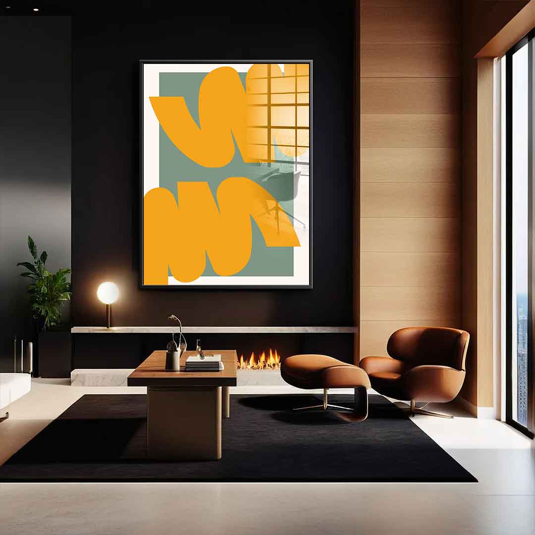 Smooth Orange - acrylic glass