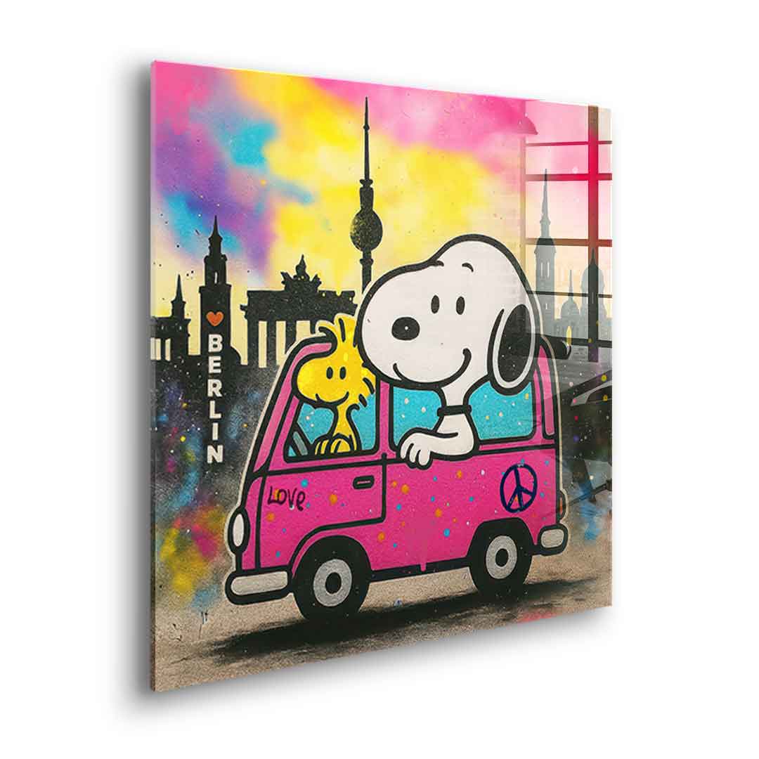 Snoopy Berlin - Acrylglas
