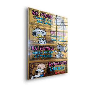 Awesome Snoopy - Acrylglas