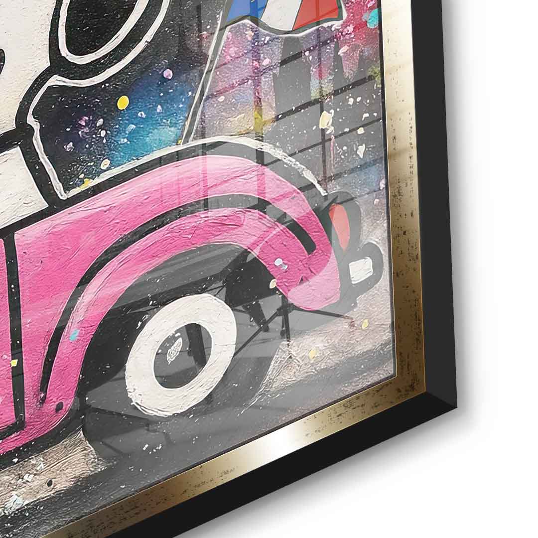 Snoopy Paris - Acrylglas