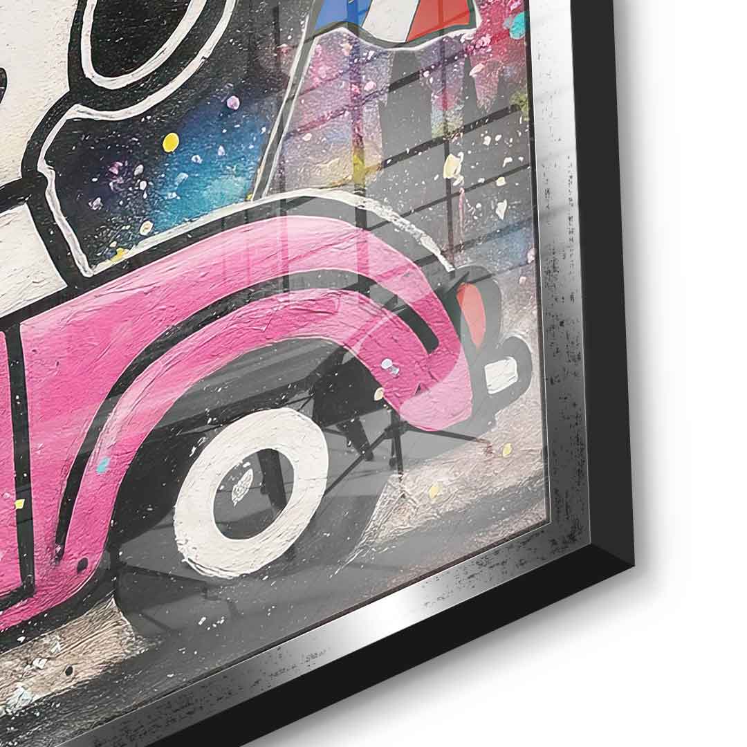 Snoopy Paris - Acrylglas