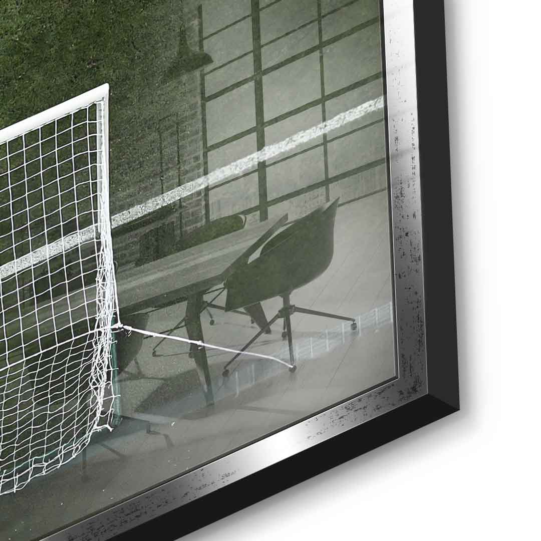 Chasing Greatness #Soccer - Quadrat Edition - Acrylglas