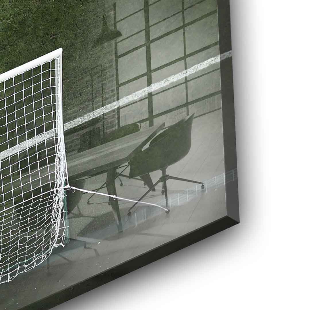 Chasing Greatness #Soccer - Square Edition - Acrylic Glass