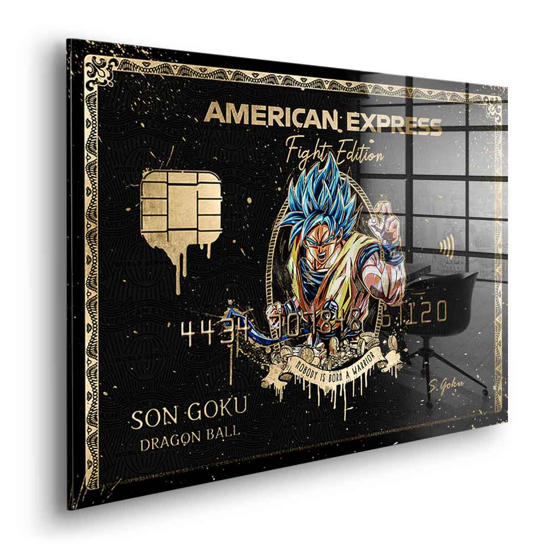 Royal American Express - Son Goku - Acrylglas