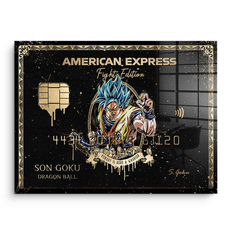 Royal American Express - Son Goku - Acrylglas