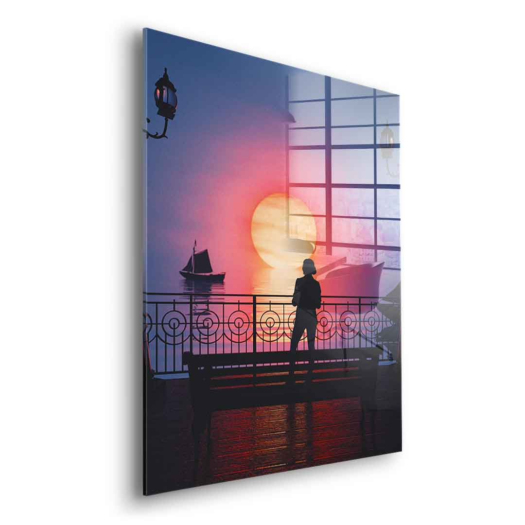A Peaceful Sunset - Acrylic glass