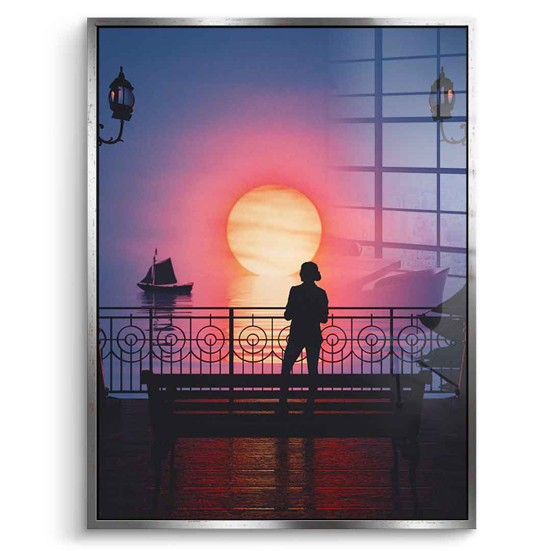 A Peaceful Sunset - Acrylic glass