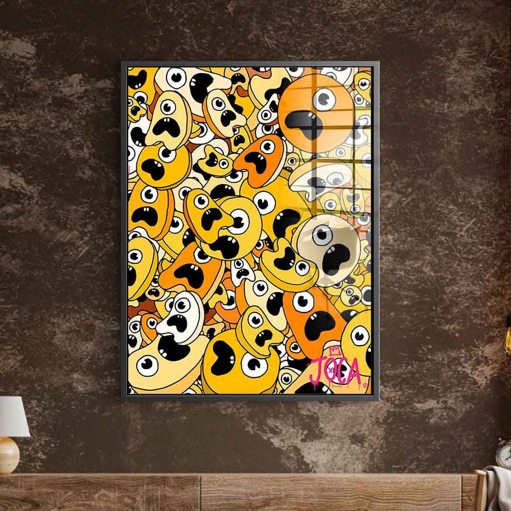 Sordins Yellow Acrylglasbild – Ansicht 3