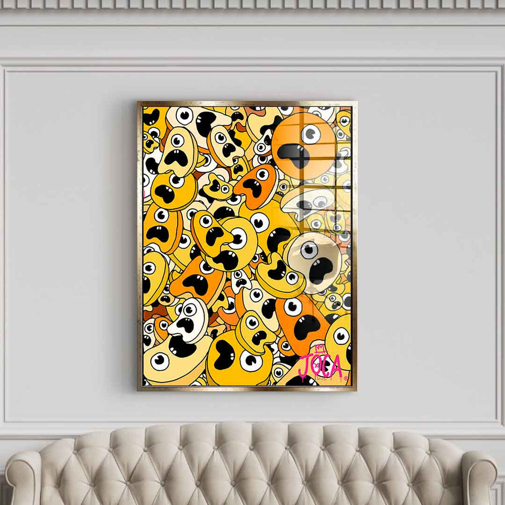 Sordins Yellow Acrylglasbild – Ansicht 2