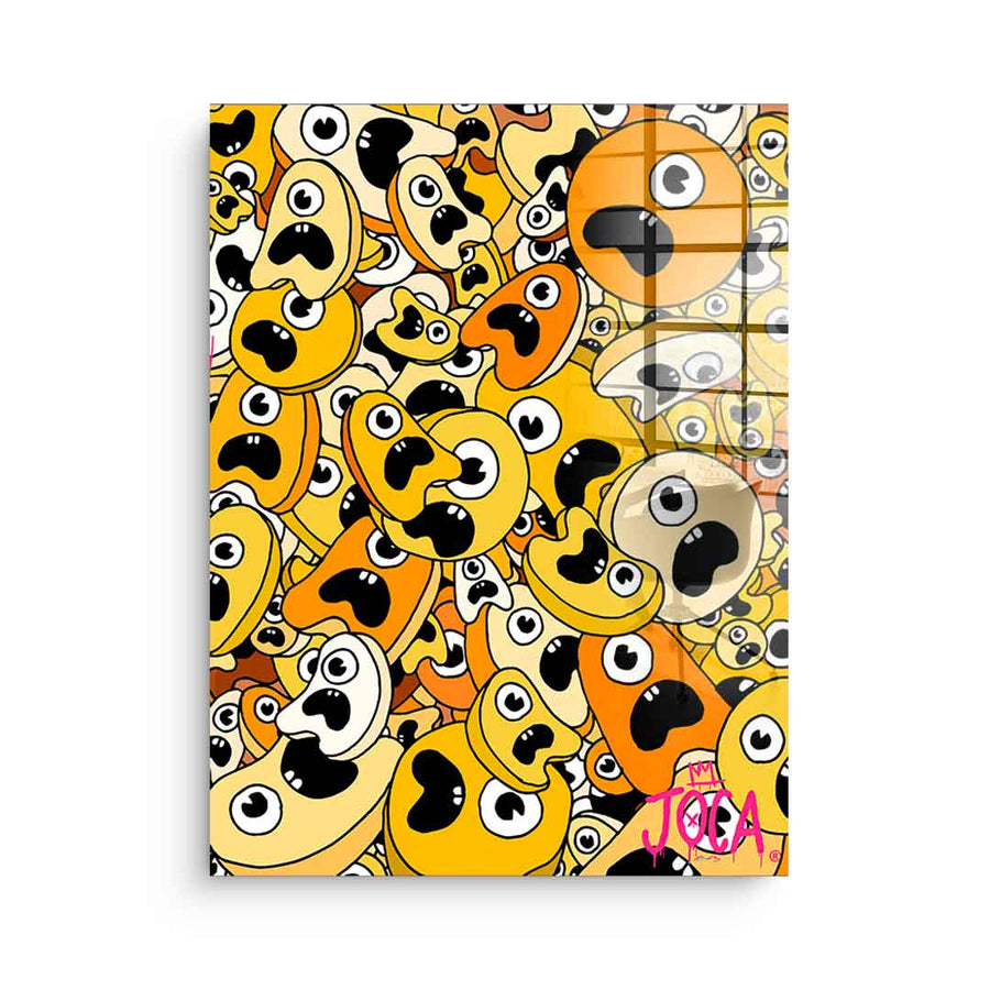 Sordins Yellow - Acrylic glass – front