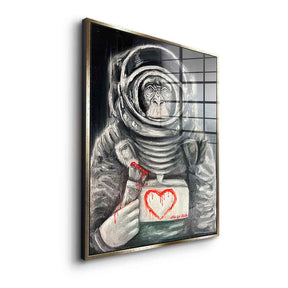 Space Monkey - Acrylglas