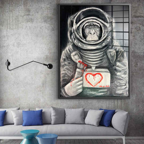 Space Monkey - Acrylglas