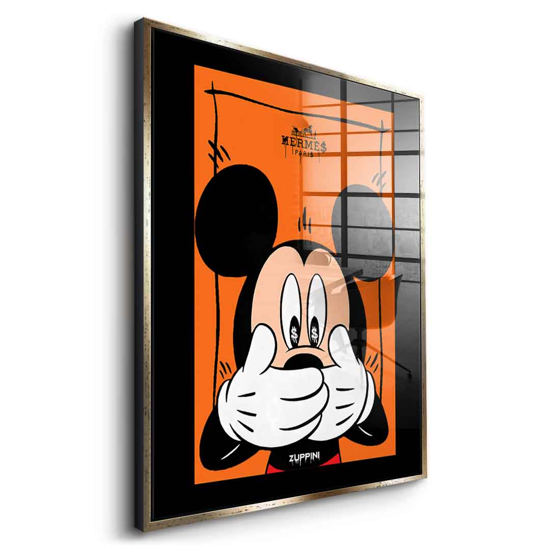 Speechless Mickey - Acrylglas