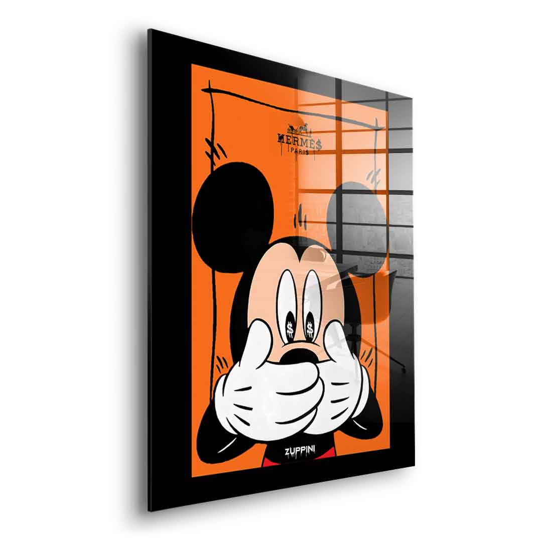 Speechless Mickey - Acrylglas