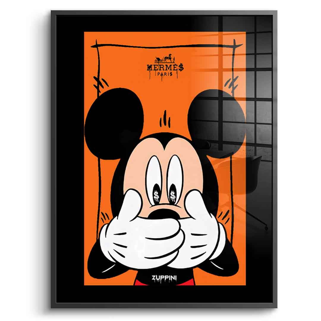 Speechless Mickey - Acrylglas