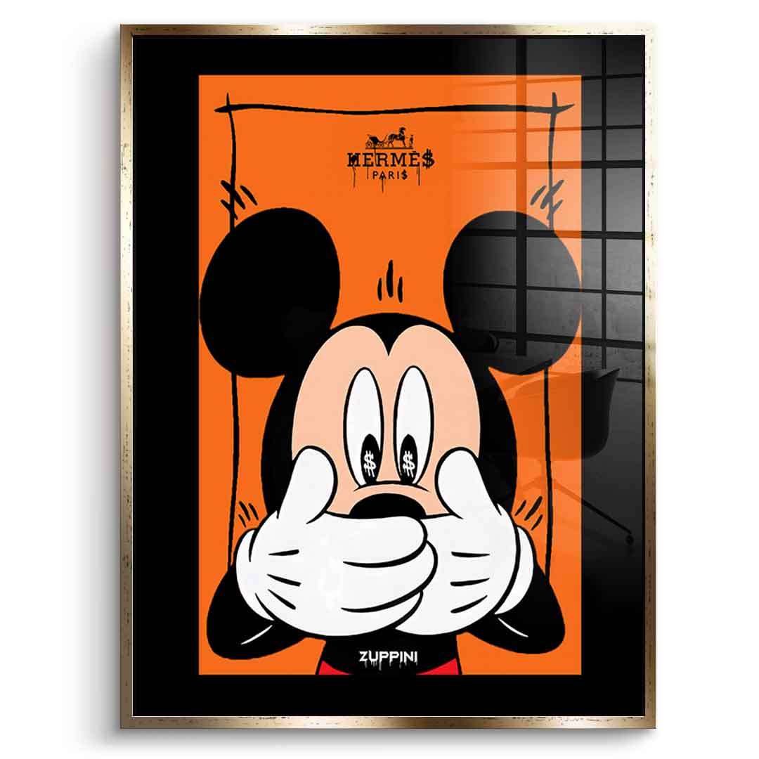 Speechless Mickey - Acrylglas