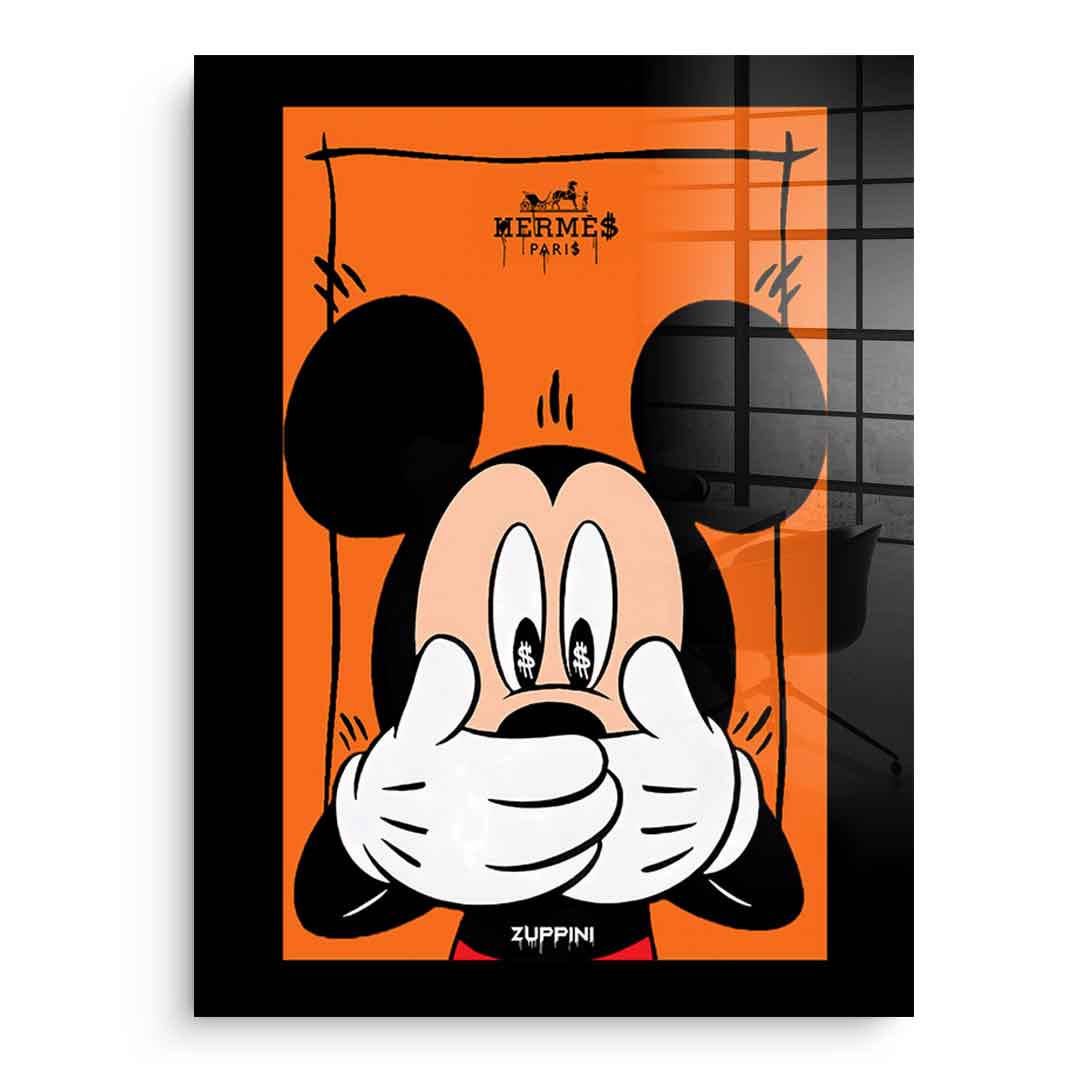 Speechless Mickey - acrylic glass