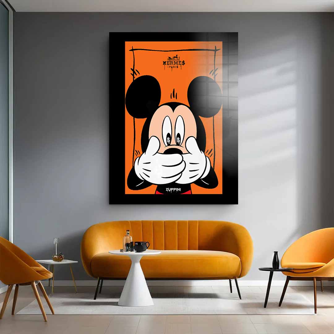 Speechless Mickey - acrylic glass