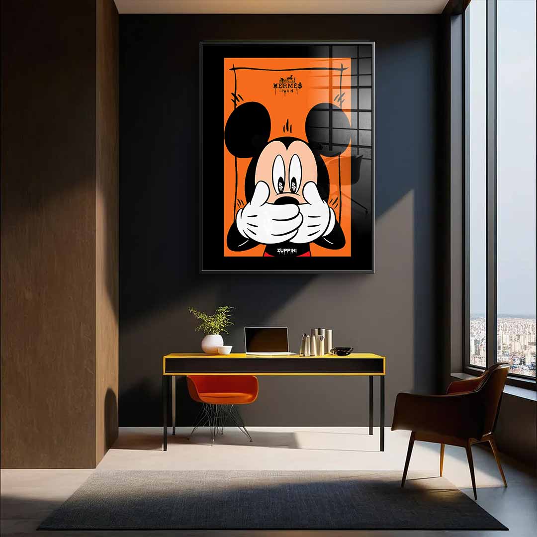 Speechless Mickey - acrylic glass