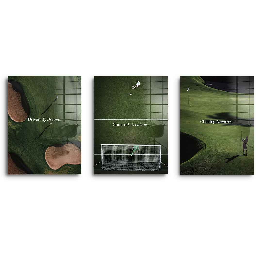 Sport Collection - Acrylglas 3x