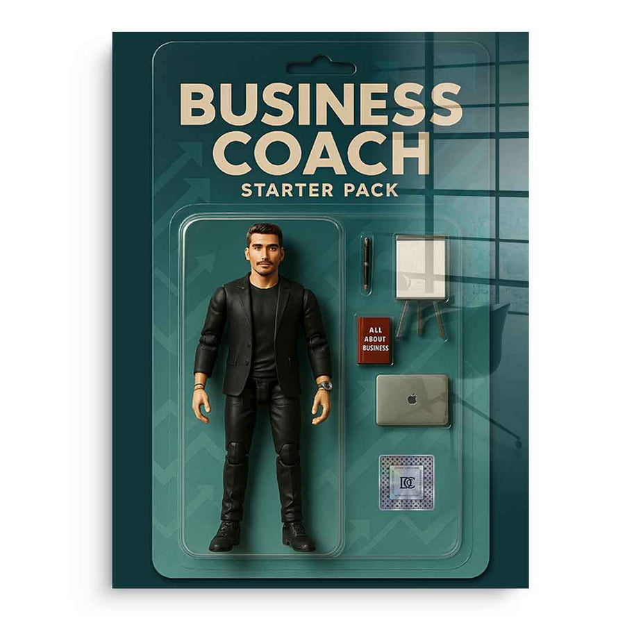 Starter Pack BUSINESS COACH - Acrylic glass – front
