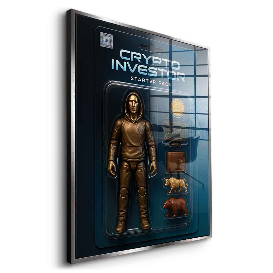 Starter Pack CRYPTO INVESTOR - Acrylglas