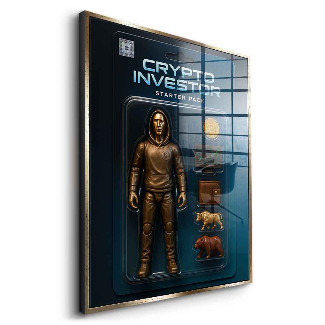 Starter Pack CRYPTO INVESTOR - Acrylglas