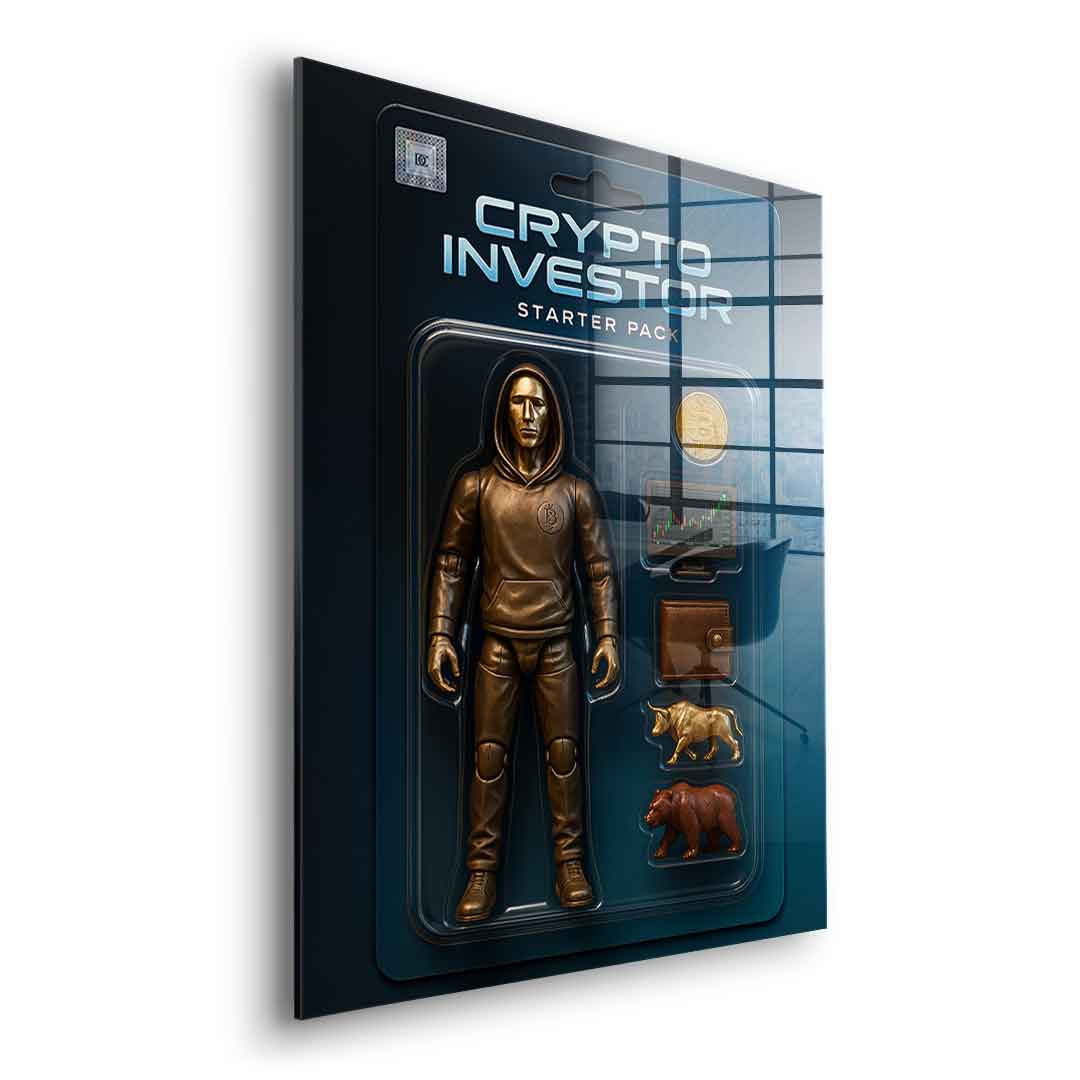 CRYPTO INVESTOR Starter Pack - Acrylic glass