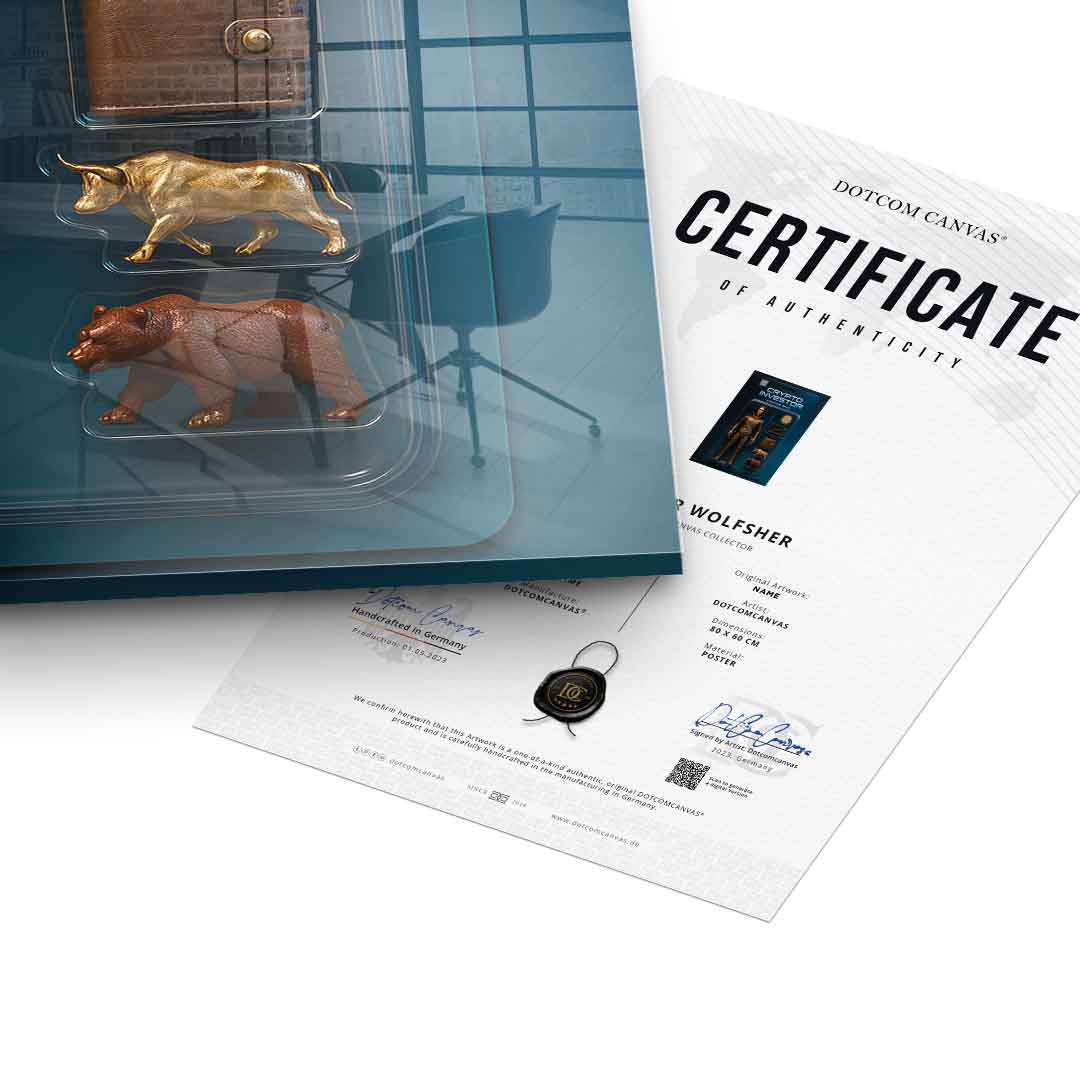 Starter Pack CRYPTO INVESTOR - Acrylglas