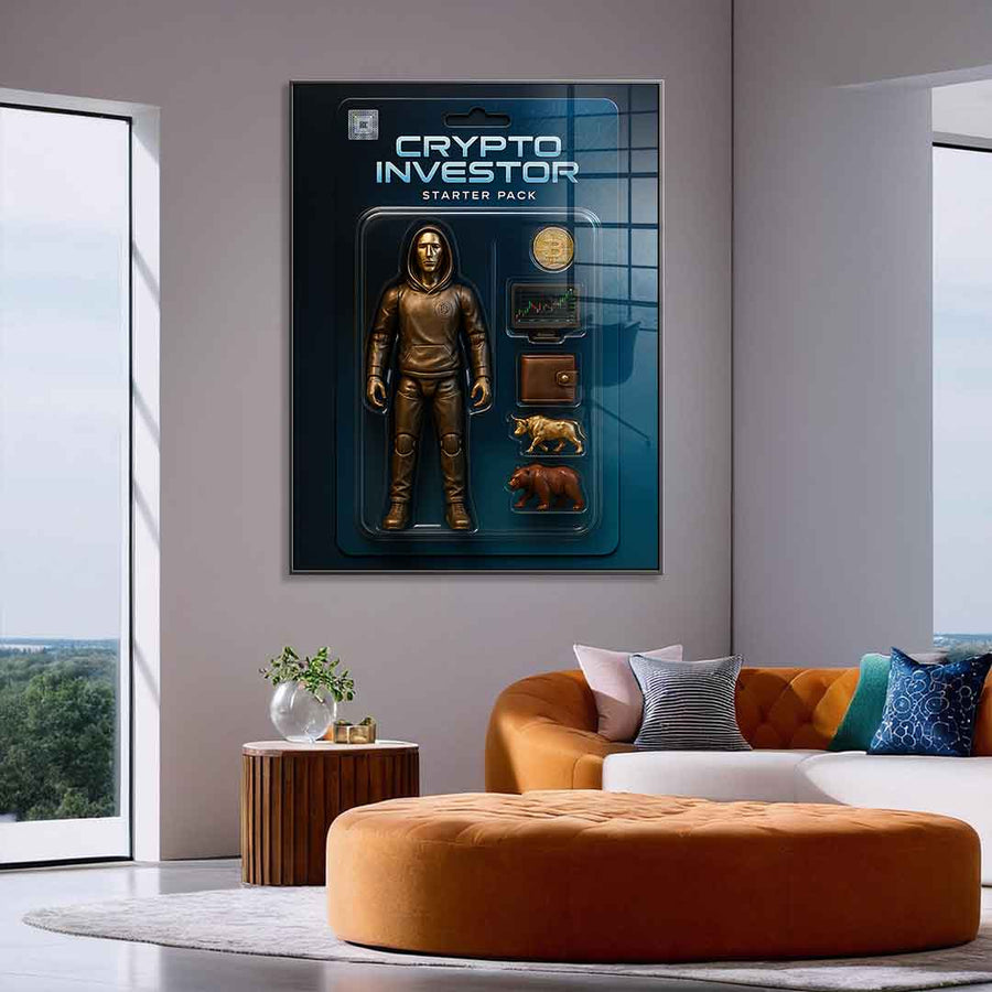 CRYPTO INVESTOR Starter Pack - Acrylic glass