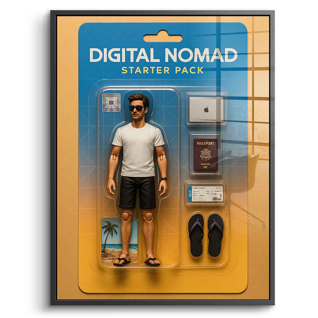 Starter Pack DIGITAL NOMAD - Acrylglas
