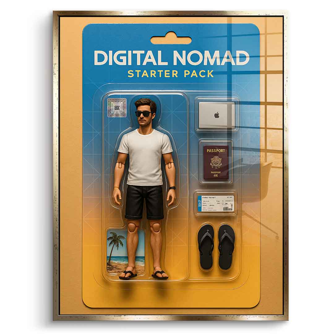 Starter Pack DIGITAL NOMAD - Acrylic glass